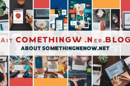 about somethingnewnow.net blog